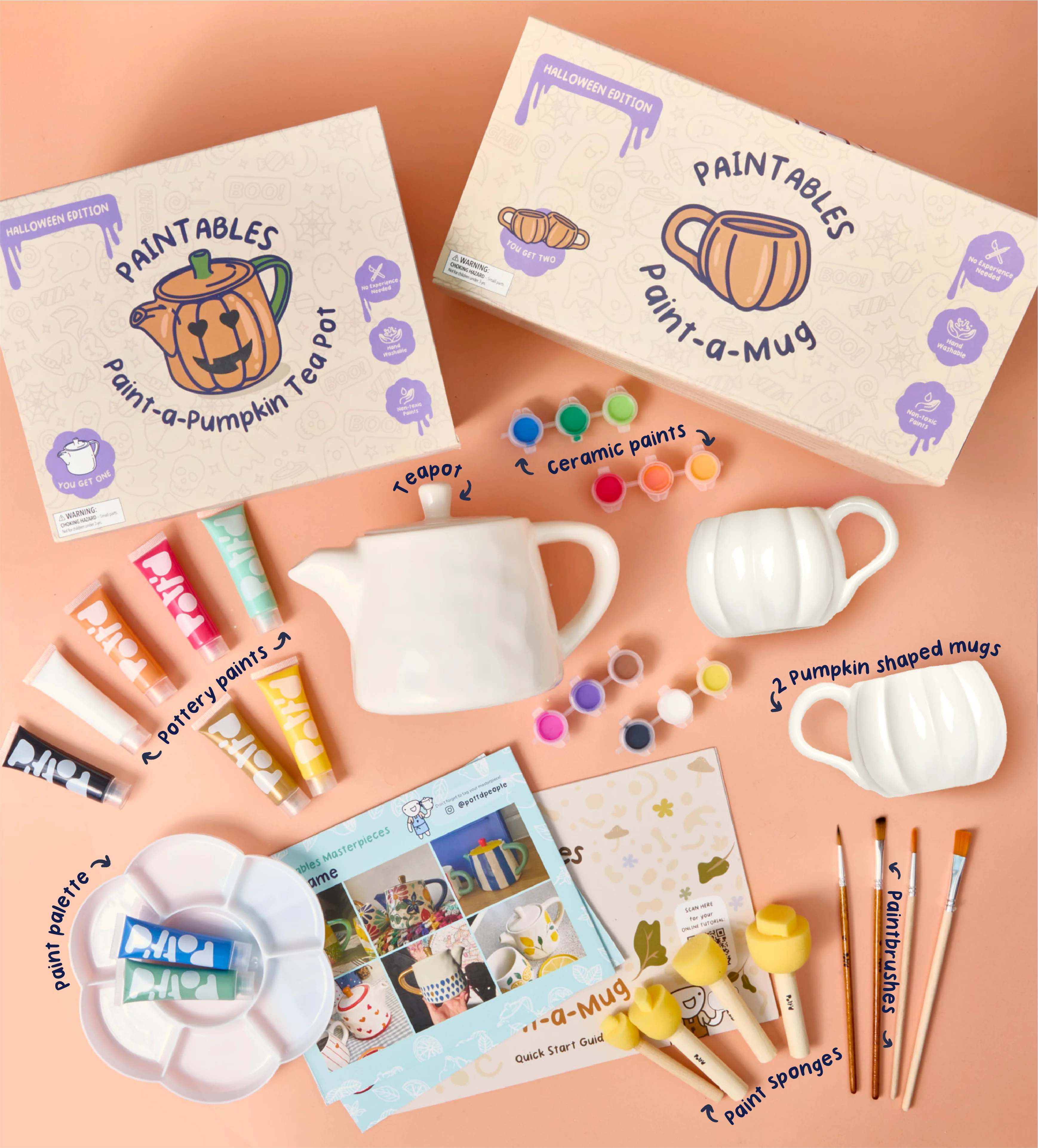 Spooky Sips: Halloween Paint-a-Tea Pot - Image 11