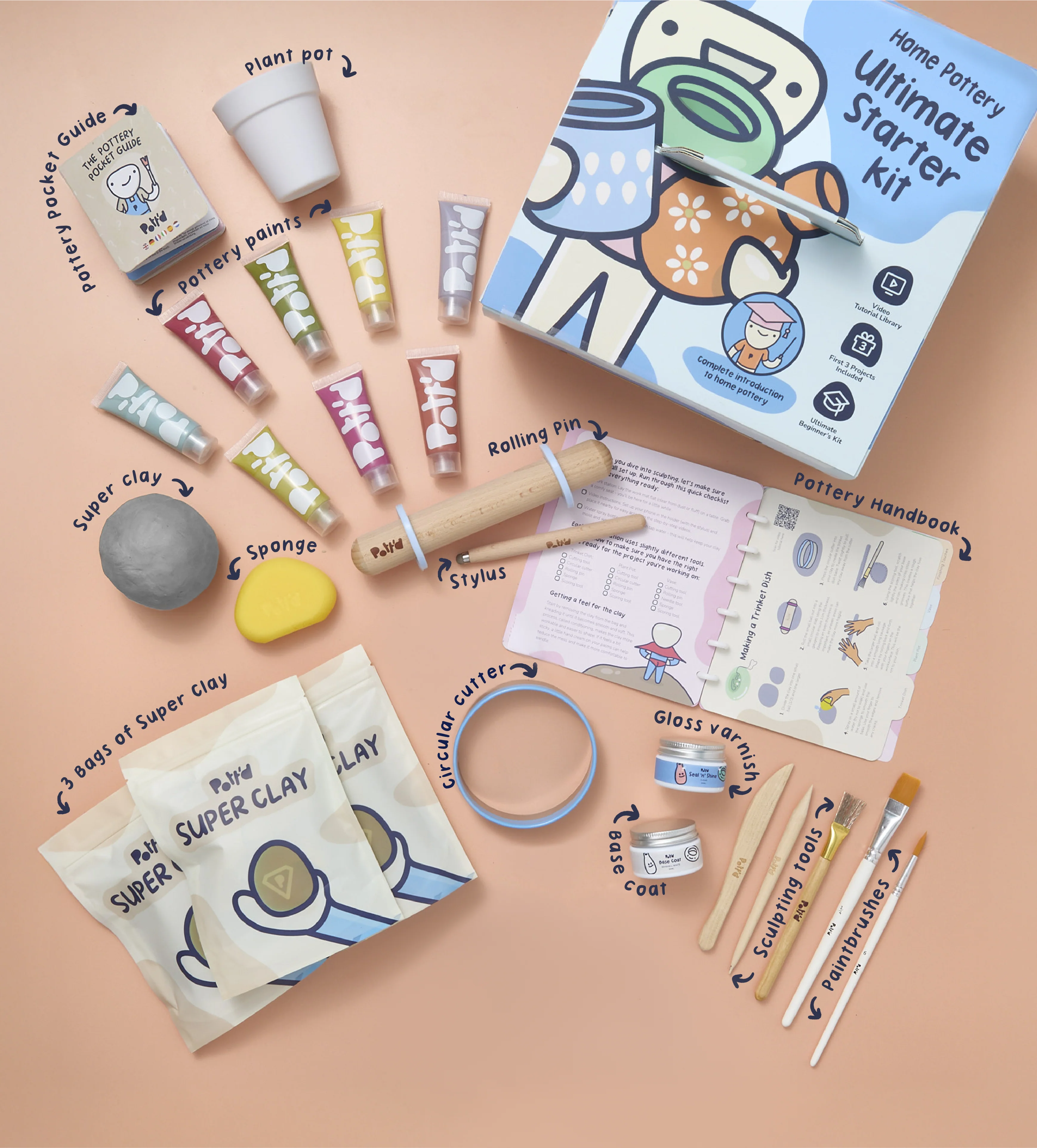 Home Pottery Kit - Image 111