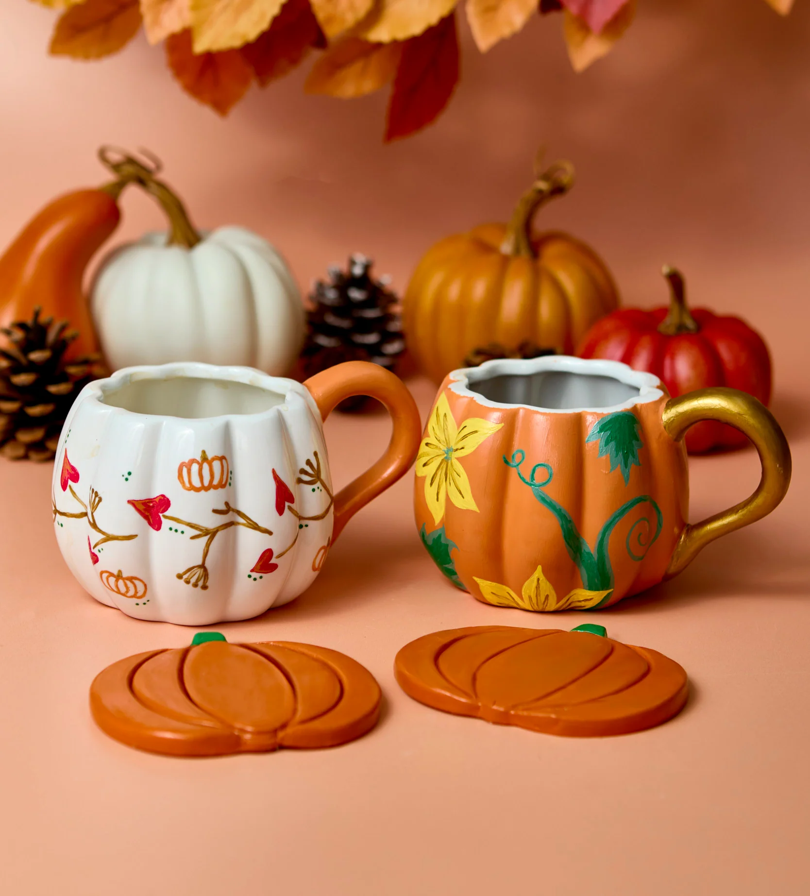 Pumpkin Patch: Coasters and Mug Bundle - Image 2