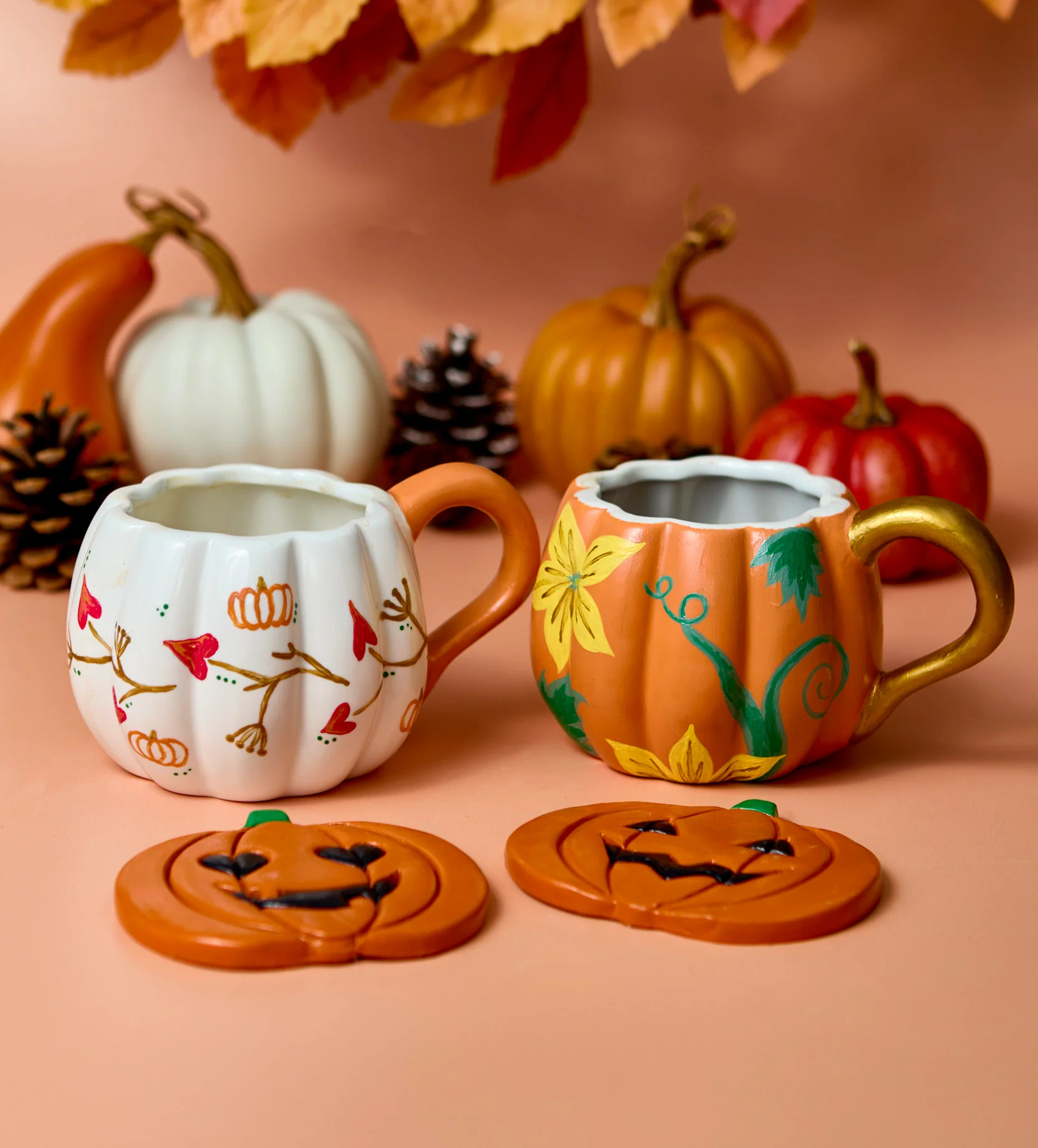 Pumpkin Patch: Coasters and Mug Bundle - Image 2
